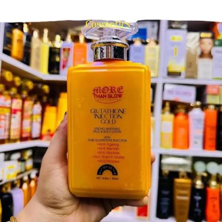 More Than Glow Glutathione Injection Gold Body Lotion 